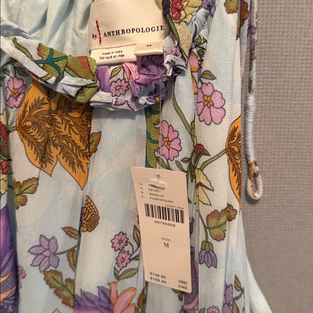 NWT Anthropologie The Somerset Mini Dress: Halter Edition Size Medium - Picture 6 of 6